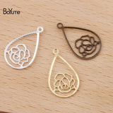 BoYuTe Water Drop Flower Charms DIY Materials