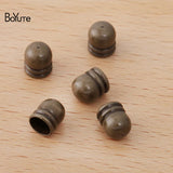 BoYuTe Rope End Caps Leather Clasps Metal Brass DIY Jewelry Accessories