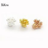 BoYuTe 6.5*6.8MM Metal Alloy Flower Stamen Pistil Diy Hand Jewelry Accessories