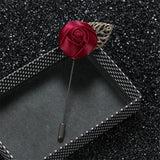BoYuTe Flower Rose Lapel Pin Men's Suit Accessories