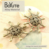 Vintage Style Bronze Steering Wheel Rudder Pendants