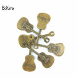 BoYuTe 62*23MM Guitar Charms Pendant Jewelry Findings