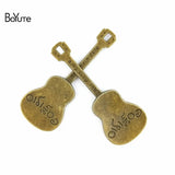 BoYuTe 62*23MM Guitar Charms Pendant Jewelry Findings