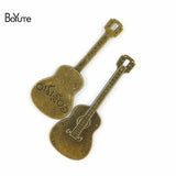 BoYuTe 62*23MM Guitar Charms Pendant Jewelry Findings