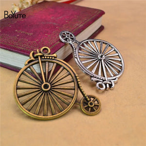 BoYuTe Vintage Bicycle Pendant Charms - 30 Pieces
