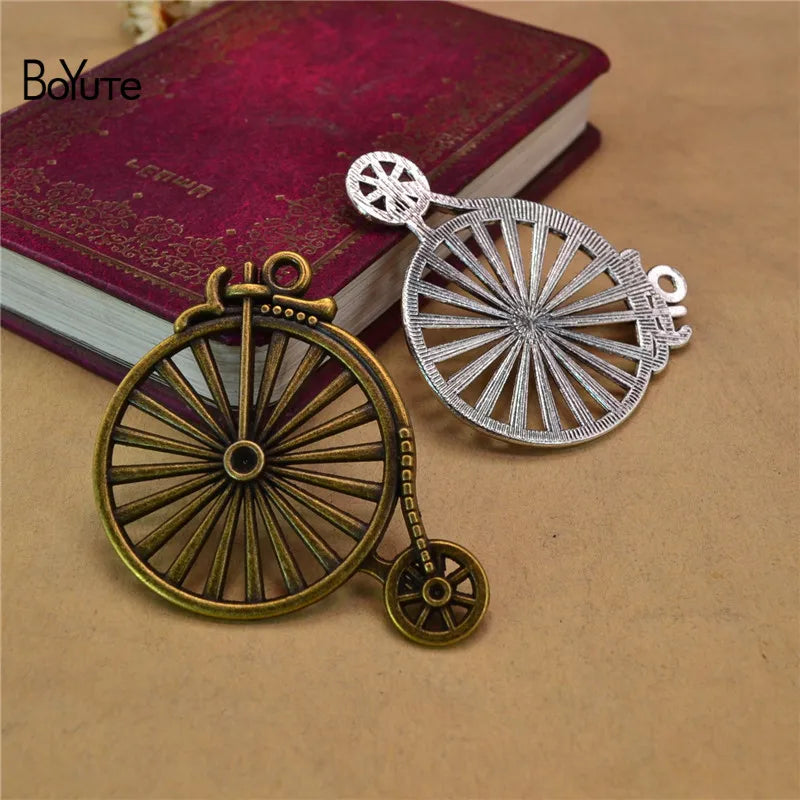 BoYuTe Vintage Bicycle Pendant Charms - 30 Pieces