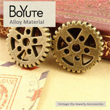 BoYuTe 20MM Antique Bronze Gear Charms Pendant Lot