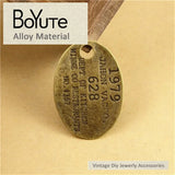 BoYuTe 30*21MM Antique Bronze Plated Metal Pendant for DIY Jewelry