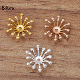 BoYuTe Brass Flower Stamen Bead Caps Findings DIY Jewelry Accessories