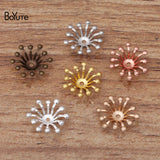 BoYuTe Brass Flower Stamen Bead Caps Findings DIY Jewelry Accessories