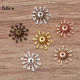 BoYuTe Brass Flower Stamen Bead Caps Findings DIY Jewelry Accessories