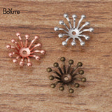 BoYuTe Brass Flower Stamen Bead Caps Findings DIY Jewelry Accessories
