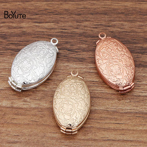 BoYuTe Oval Floating Locket Pendant 20*33*9MM - 5 Pieces/Lot