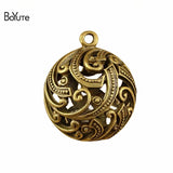 BoYuTe 26MM Antique Bronze Plated Hollow Ball Pendant Charms