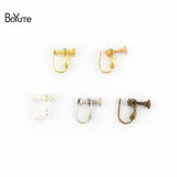 BoYuTe 14*17MM Metal Brass No Pierced Ear Clip Accessories