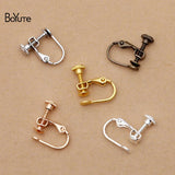 BoYuTe 14*17MM Metal Brass No Pierced Ear Clip Accessories