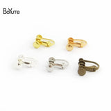BoYuTe 14*17MM Metal Brass No Pierced Ear Clip Accessories