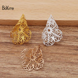 BoYuTe 23*28MM Morning Glory Bead Caps Diy Jewelry Accessories