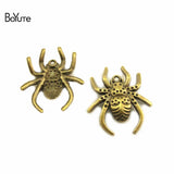 50Pcs Spider Pendant Charms Vintage DIY Hand Jewelry Accessories