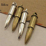 BoYuTe 50Pc Metal 33*12MM Bullet Pendant Charms DIY Hand Jewelry