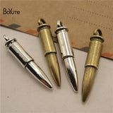 BoYuTe 50Pc Metal 33*12MM Bullet Pendant Charms DIY Hand Jewelry