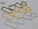 BoYuTe Metal Alloy Pendant Blanks Tray Bezel DIY Hand Jewelry Accessories