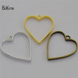BoYuTe Metal Alloy Pendant Blanks Tray Bezel DIY Hand Jewelry Accessories