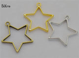 BoYuTe Metal Alloy Pendant Blanks Tray Bezel DIY Hand Jewelry Accessories