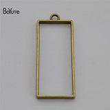 BoYuTe Metal Alloy Pendant Blanks Tray Bezel DIY Hand Jewelry Accessories