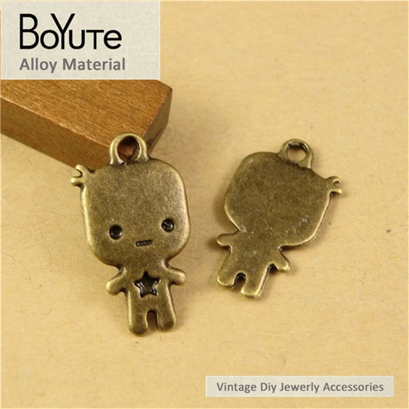 BoYuTe Kids Charms 24*13MM - 50 Pieces