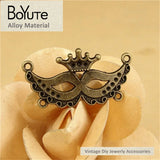 BoYuTe Crown Mask Pendant Charms for Jewelry Making