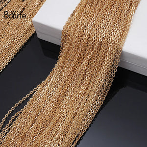 BoYuTe 90-95M Metal Iron Flat Chain Diy Jewelry Findings