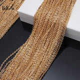 BoYuTe 90-95M Metal Iron Flat Chain Diy Jewelry Findings