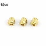 BoYuTe Beads 100Pcs 5MM Metal Brass Twisted Nepal Beads
