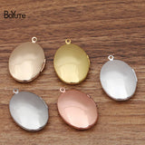 BoYuTe Metal Brass Flower Floating Locket Pendant