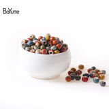 6MM Glaze Ceramic Beads Diy Hand Loose Beads for Jewelry Making