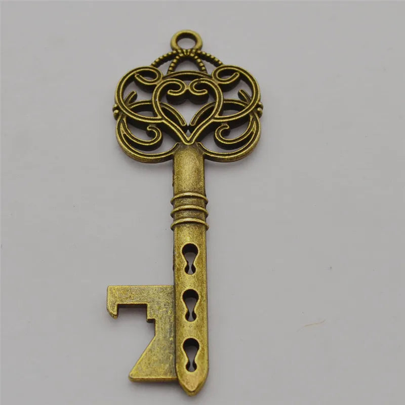 BoYuTe Vintage Beer Bottle Opener Key Pendant Wedding Gift Keychain