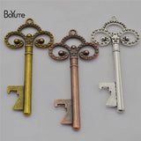 BoYuTe Vintage Beer Bottle Opener Key Pendant Wedding Gift Keychain