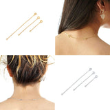 Boako 925 Sterling Silver 3pc Chain Set for Necklace Bracelet Jewelry