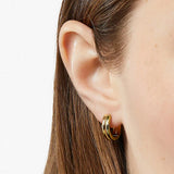 Boako 925 Silver Small Hoops Earring Smooth 9mm Circle Ear Jewelry