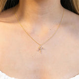 Boako Butterfly Choker 925 Silver Letter Pendant Necklace Heart Jewelry