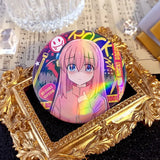 Bocchi The Rock Women Brooch Enamel Pins Couples Wedding Anime Metal
