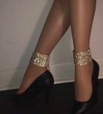 Body Chain Jewelry Anklets for Women Punk Exaggerated Sexy Nightclub Style Foot