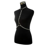 Gothic Body Chain Jewelry Harness Waist Belly Belt Punk Accessory