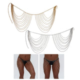 Layered Tassel Body Chain for Skirts