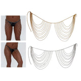 Layered Tassel Body Chain for Skirts
