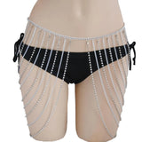 Layered Tassel Body Chain for Skirts