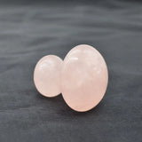 Pink Rose Quartz Mushroom Gua Sha Stone for Body Massage
