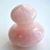 Pink Rose Quartz Mushroom Gua Sha Stone for Body Massage