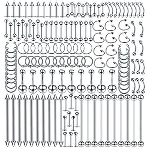 Stainless Steel Body Jewelry Set
